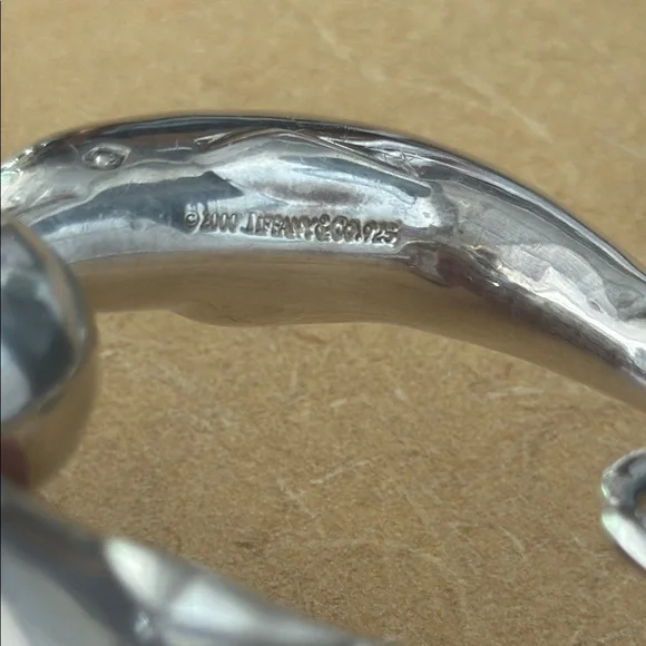 Tiffany & Co. Sterling Silver Dolphin Baby Rattle in Tiffany Pouch